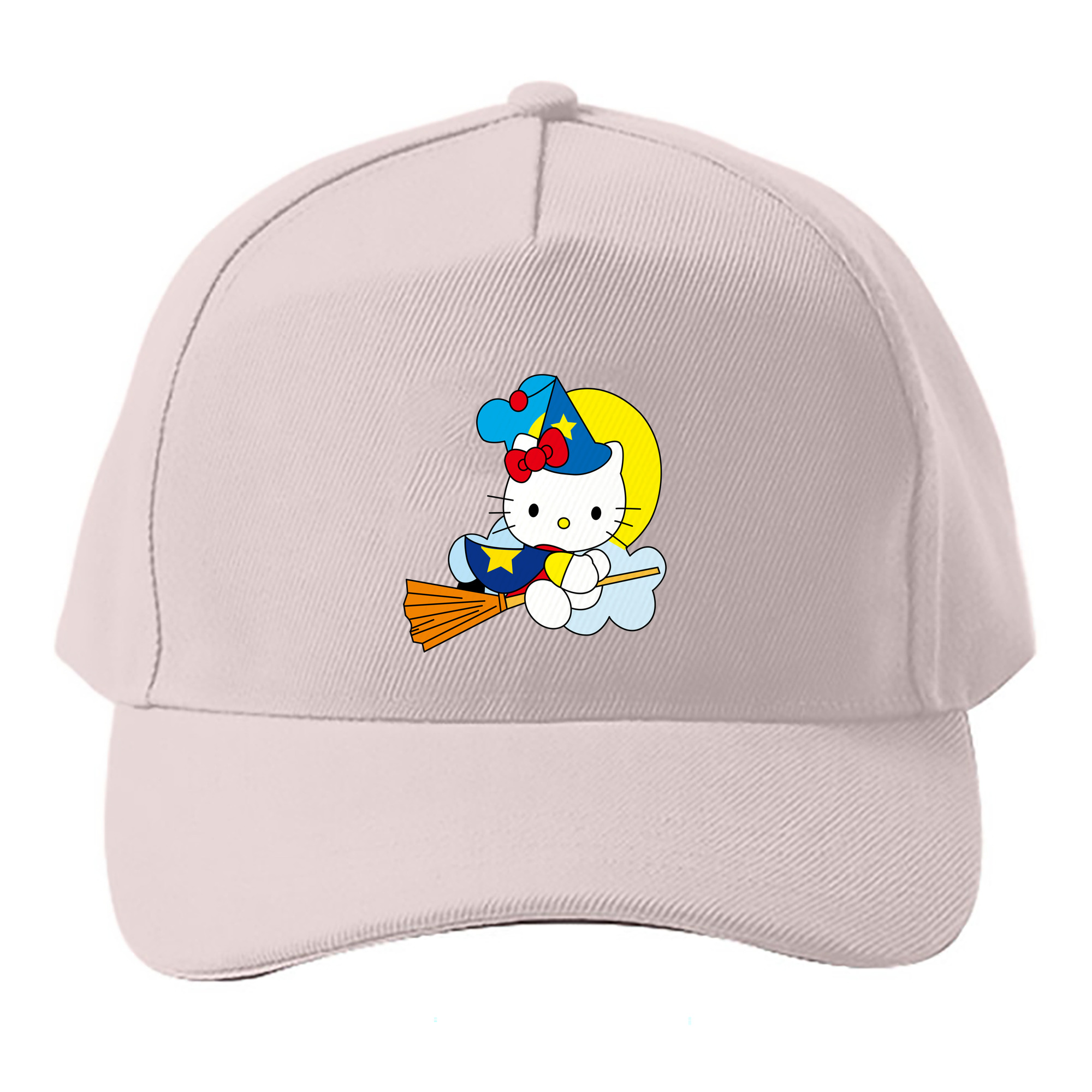 （画像用） Hello Kitty ハローキティ ベースボールキャップ 綿100％ 男女兼用 帽子 スポーツ
